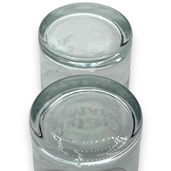 Los Angeles Lakers Maker's Mark Bourbon Whiskey Lowball Rocks Glass Set of 2 NBA - Picture 7 of 10